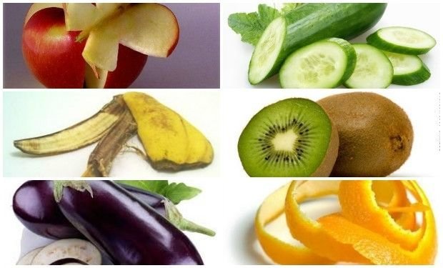 comer la fruta con piel