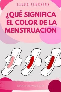 color de la menstruación