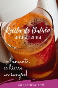 zanahoria y betabel para la anemia