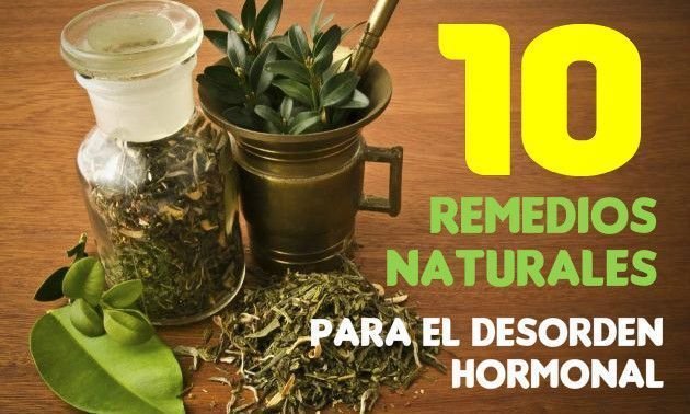 10 remedios naturales para tratar el desorden hormonal