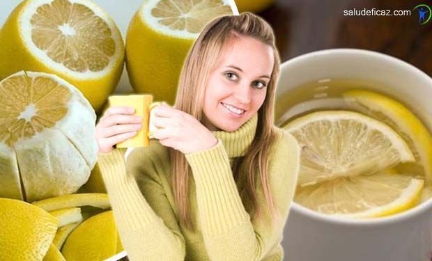 propiedades y beneficios del te de cascara de limon