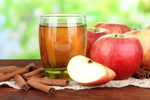 agua de canela y manzana para adelgazar