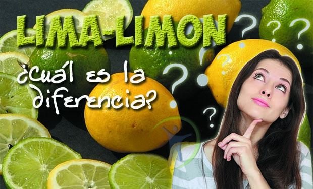 Cual es la diferencia entre la lima y el limón