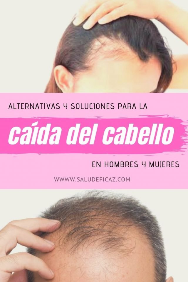 que se puede usar para la caída del pelo en hombres y mujeres