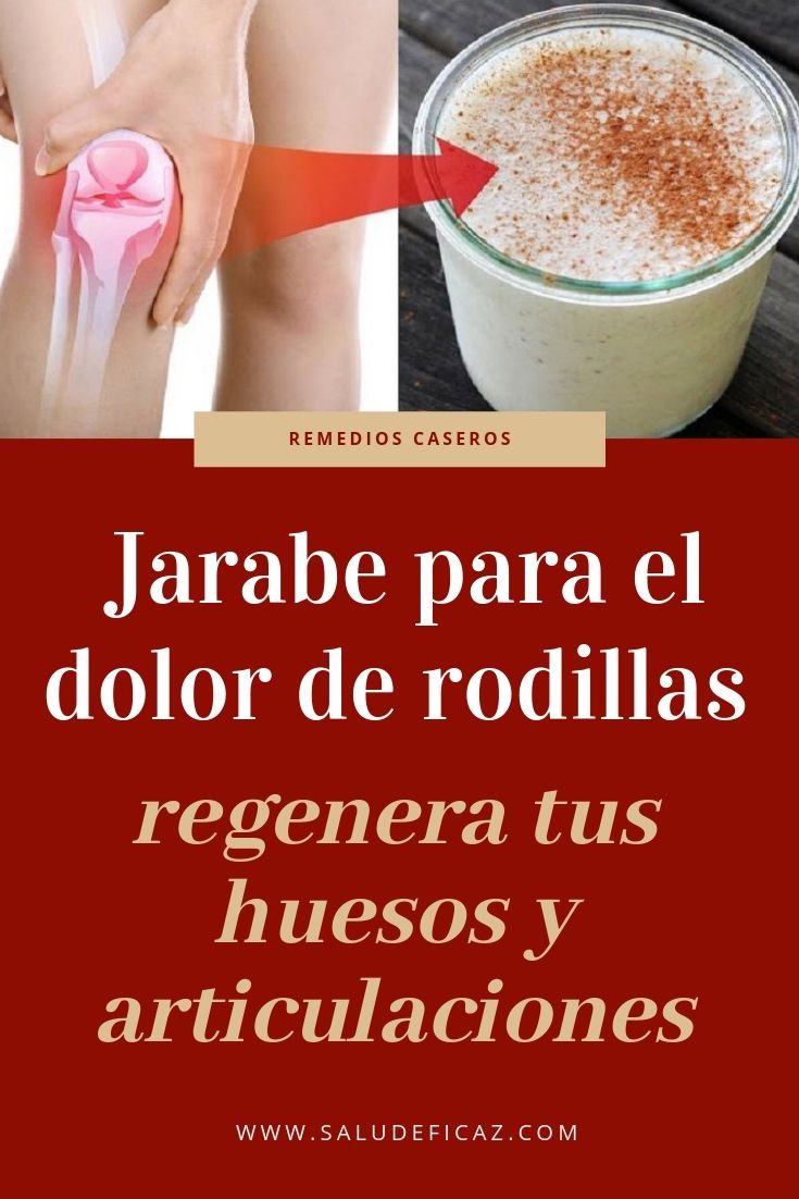 remedio casero para curar el dolor de rodillas