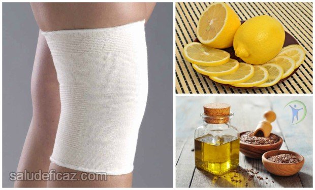 Aceite de sesamo y limon para el dolor de rodillas